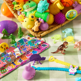 No prep needed; prefilled eggs spark interactive play right away.