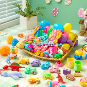 JOYIN prefilled Easter eggs use non-toxic materials for worry-free gifting.