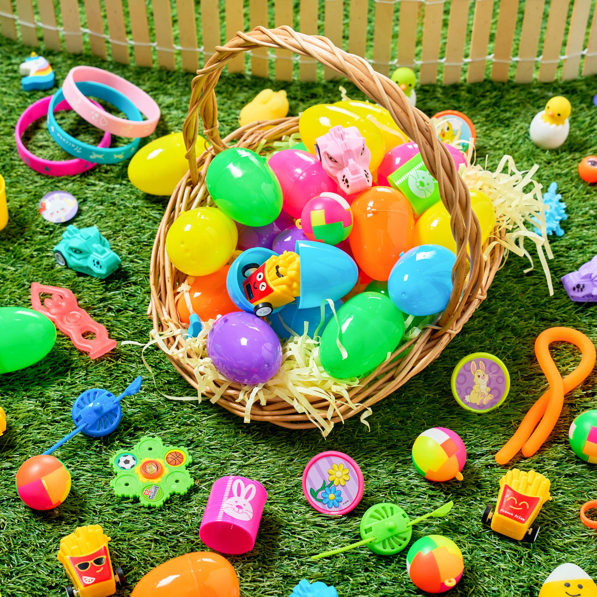 JOYIN eggs arrive in recyclable, kid-safe packaging for eco-minded families