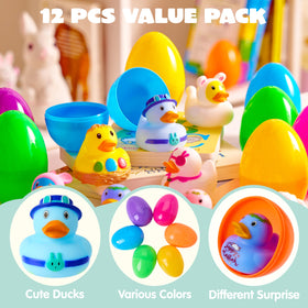 JOYIN 12-pack eggs provide classroom prizes with collectible ducks.
