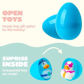 JOYIN rubber ducks inside eggs spark imaginative play after hunts.