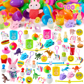 JOYIN prefilled Easter eggs with toys and stickers for exciting egg hunts