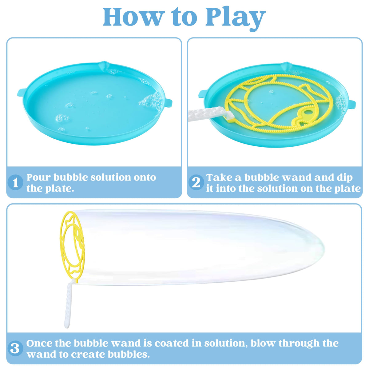 JOYIN premium quality bubble wands designed for durability during celebrations