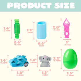 JOYIN pull back car inside egg encourages quick, active play.