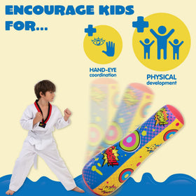 JOYIN bounce-back action for kids' punching and kicking practice