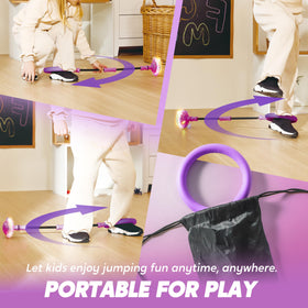 JOYIN Purple Ankle Skip Ball padded ankle loop for comfortable wear