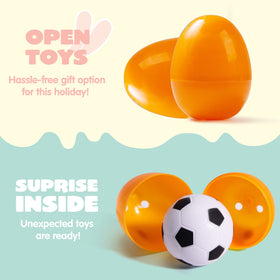 JOYIN push pop inside eggs provides satisfying pop sounds for sensory play