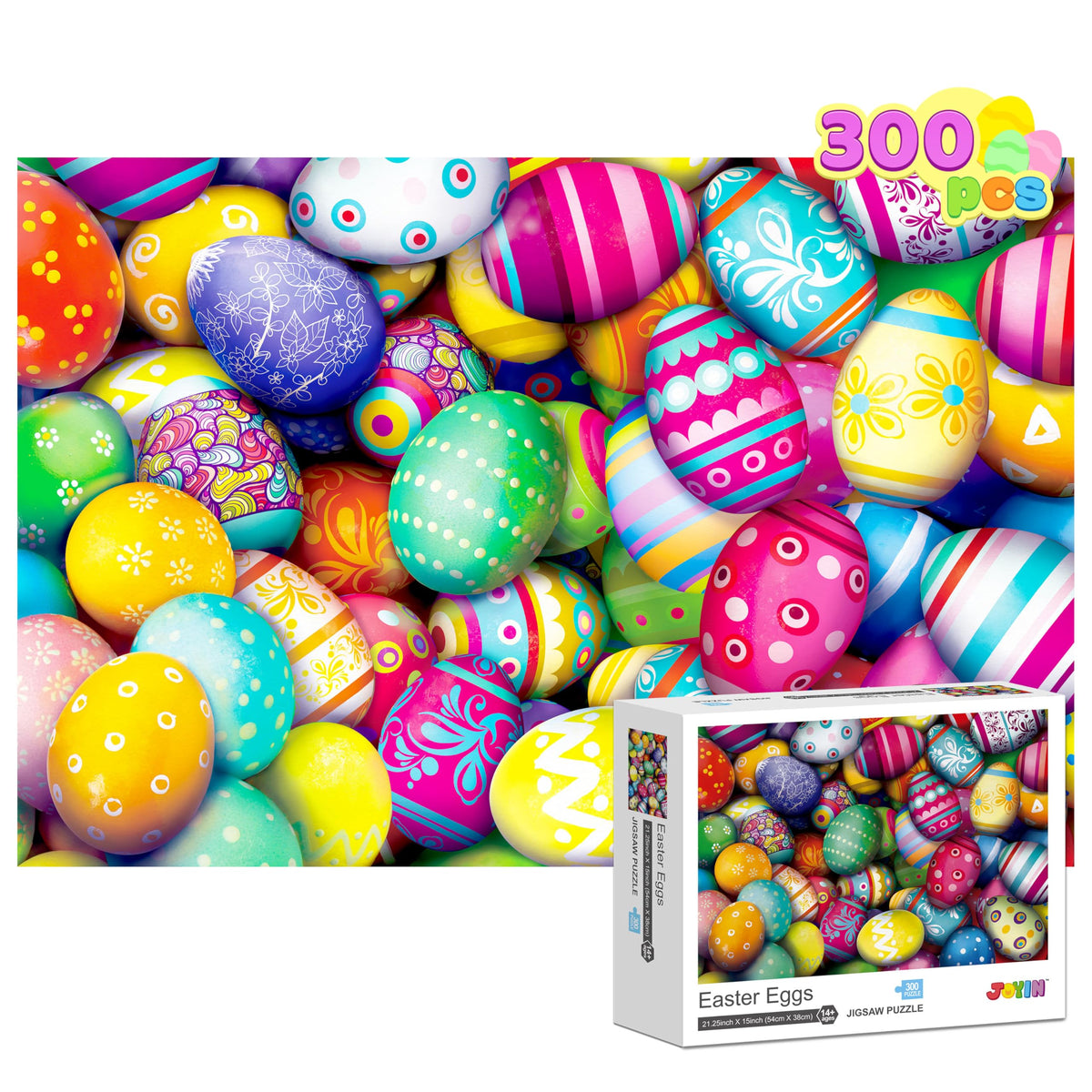 JOYIN puzzle supports kids' development with home-based learning fun.