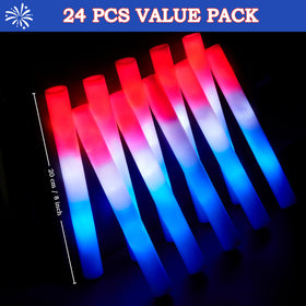 JOYIN patriotic LED sticks illuminate parades with three modes