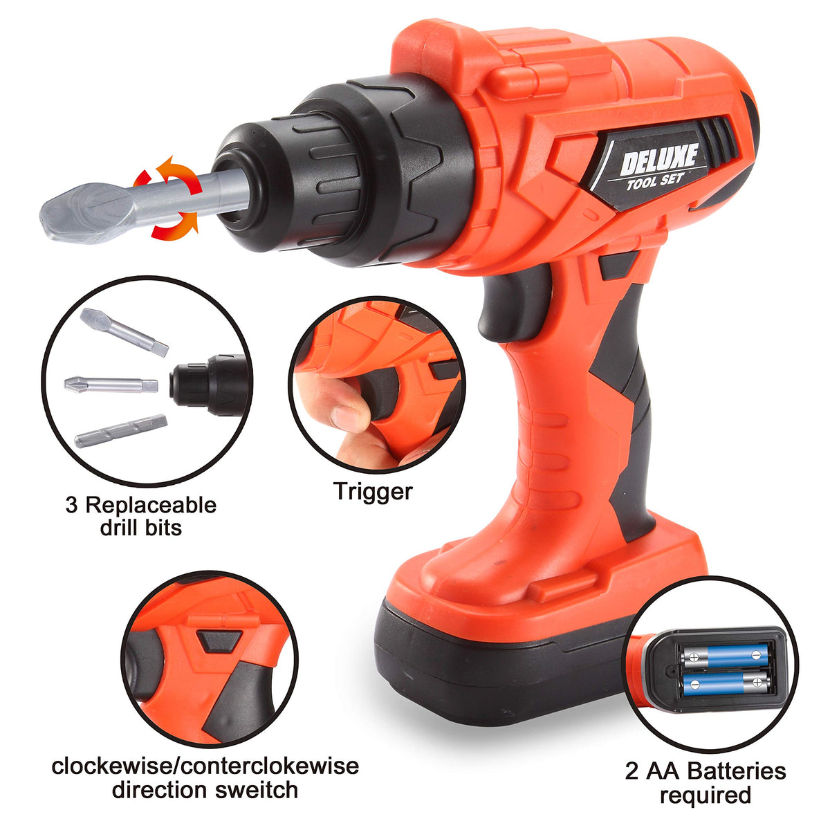 JOYIN replaceable saw for safe, interactive cutting play.