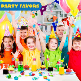 JOYIN round pop fidget keychain bulk pack ideal for events, gifts, and classroom rewards.