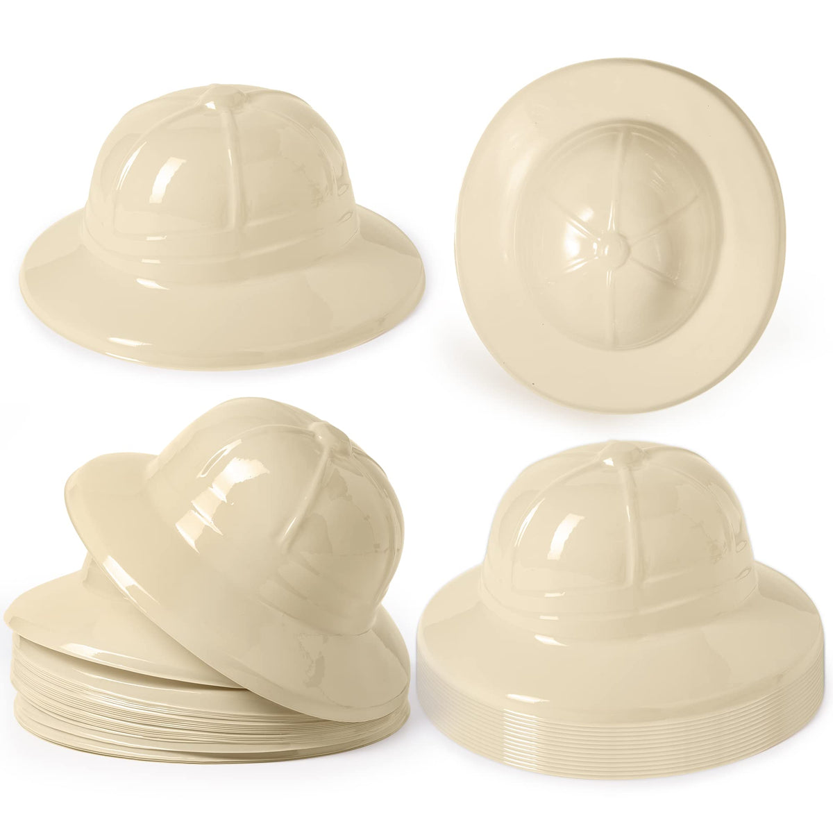 JOYIN safari hats made from lightweight, durable plastic.