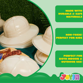 JOYIN safari hats double as table decor for celebrations.