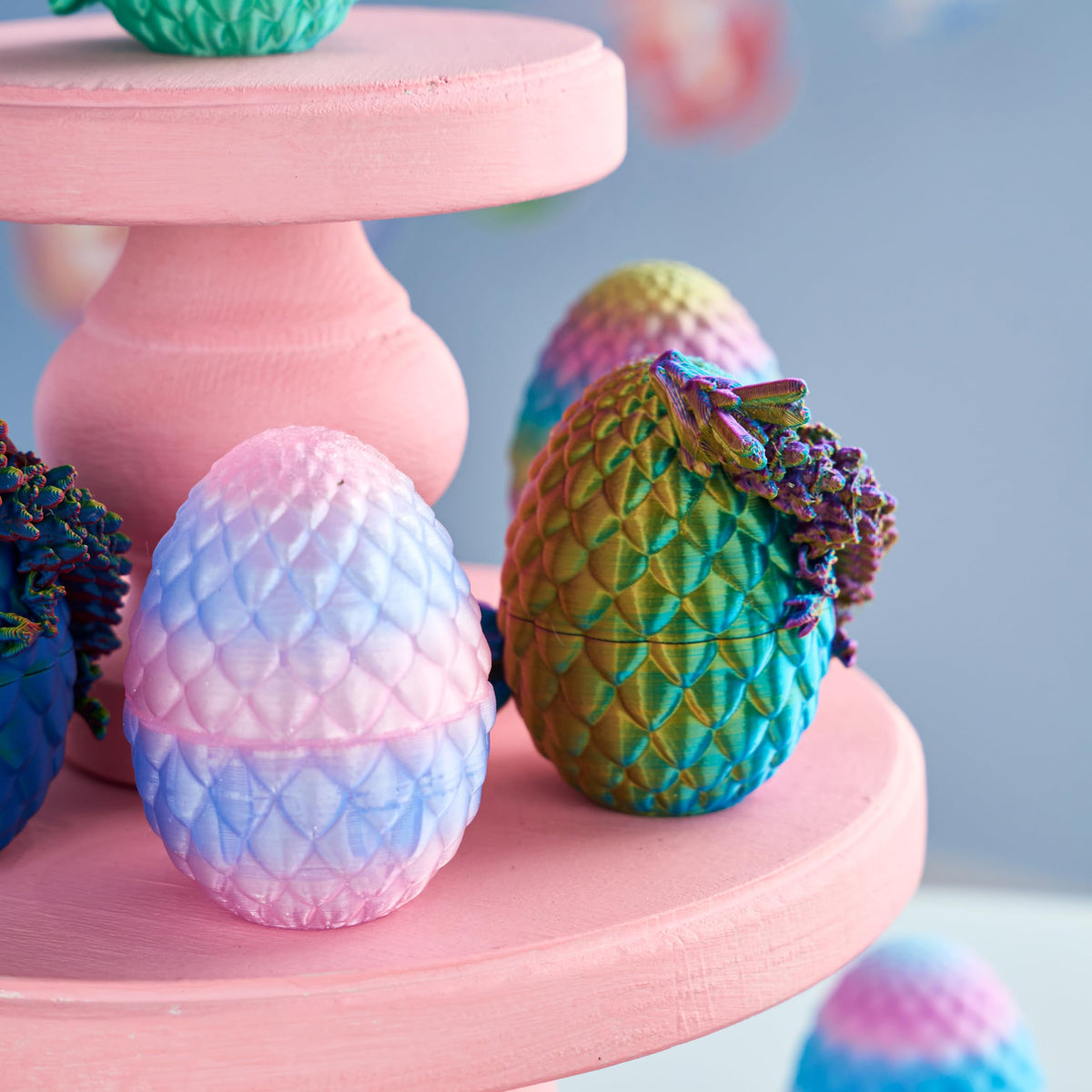 JOYIN dragon eggs designed for kids, with careful handling advised near sharp edges