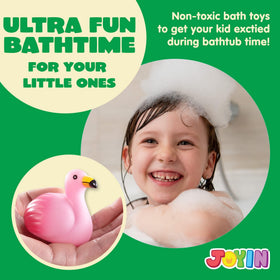 JOYIN safe, non-toxic bath toy with rounded edges for infants and toddlers.