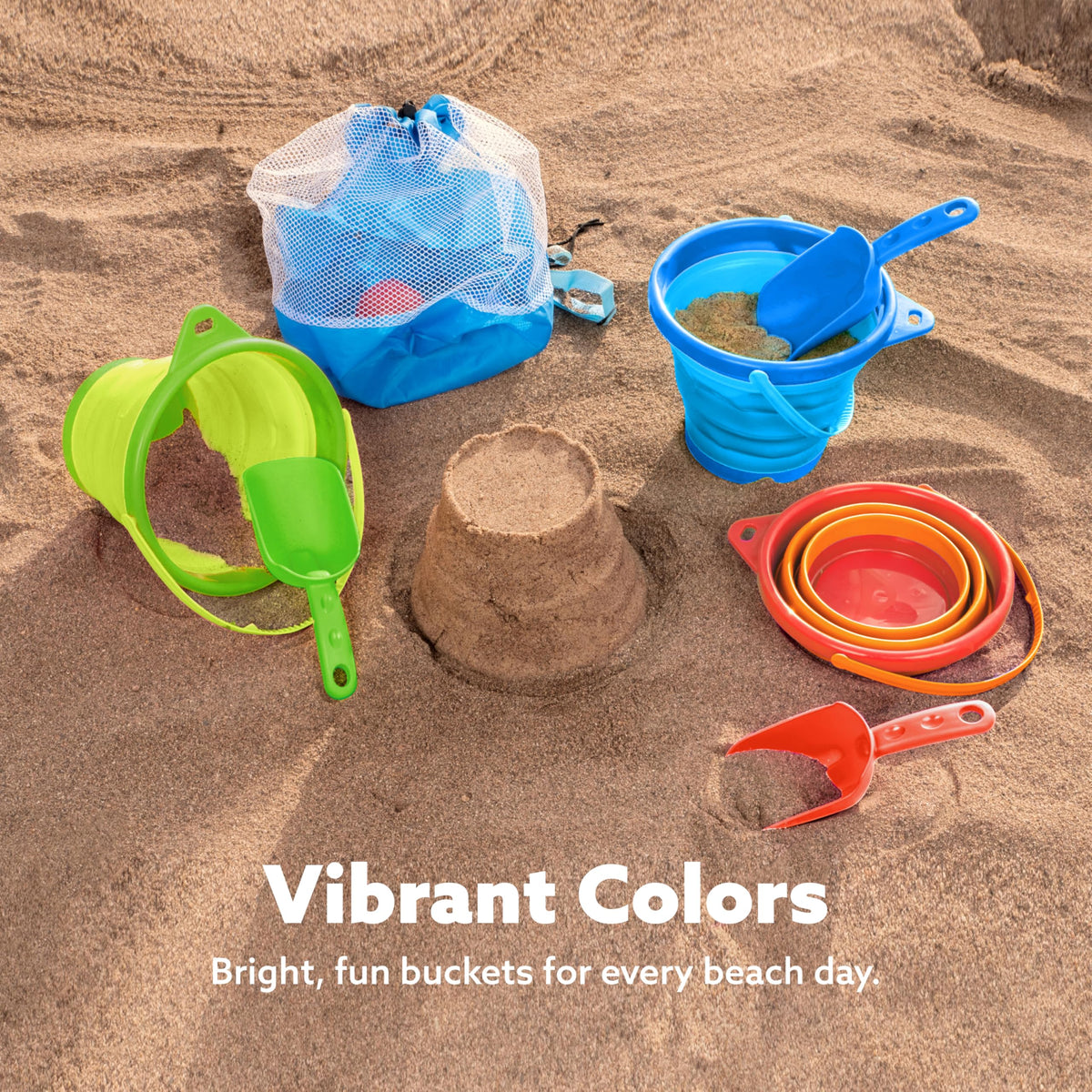 JOYIN sand shovel set for building sandcastles and creative play