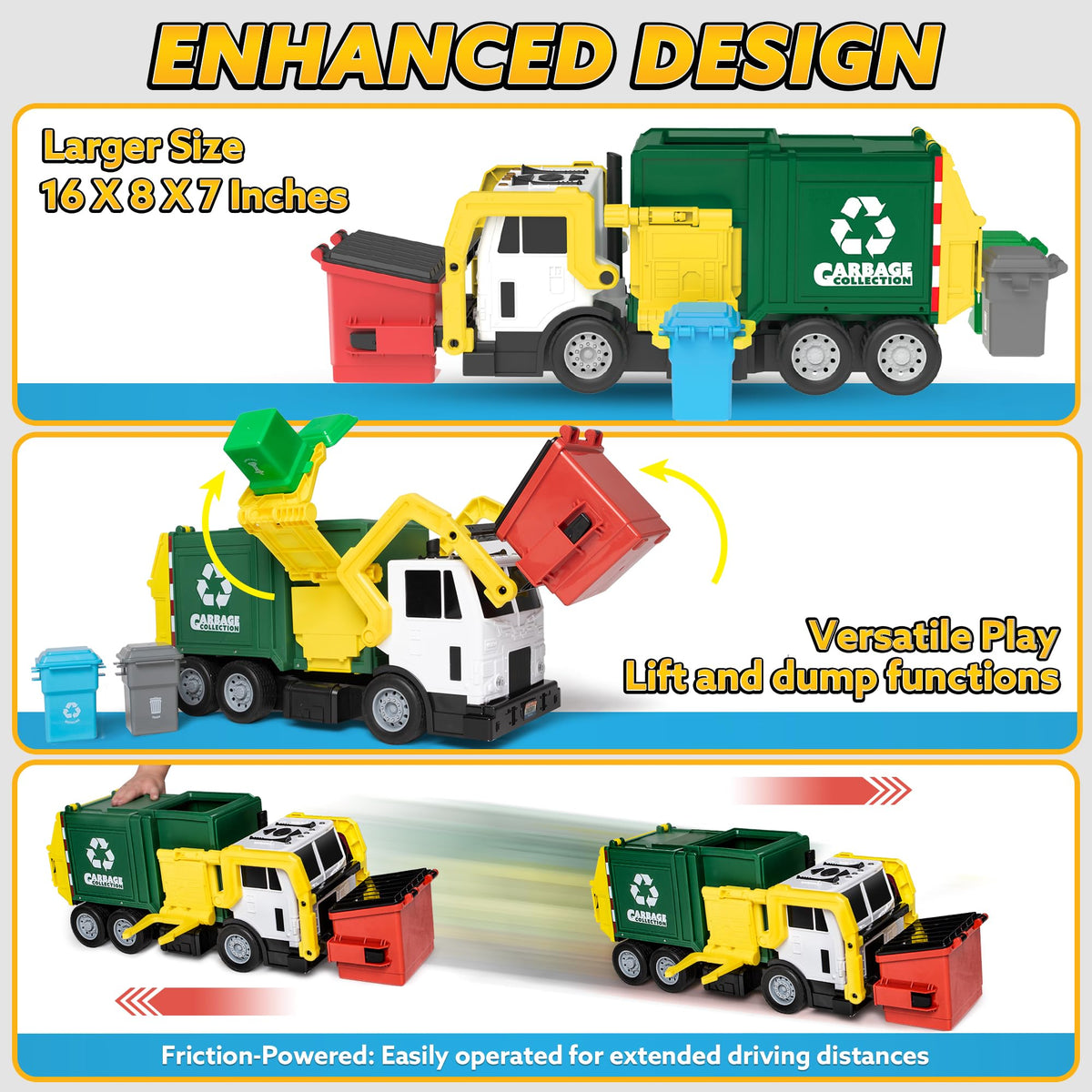 JOYIN side loader raises bins for interactive sorting play