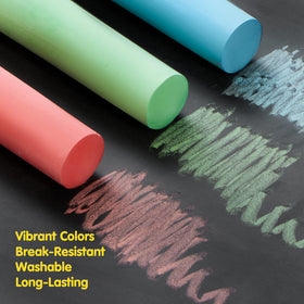 JOYIN sidewalk chalk non-toxic safety tested for kids