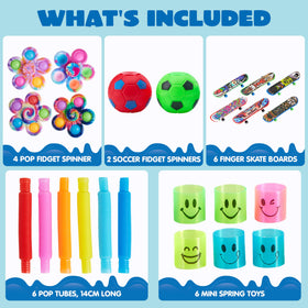JOYIN slap bracelets in bright colors ideal for rewards and games