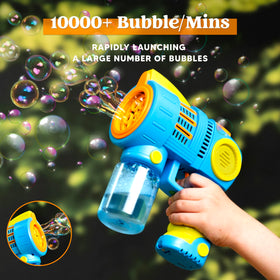 JOYIN Sloosh refill bubble solution bottles for continuous bubble bursts.