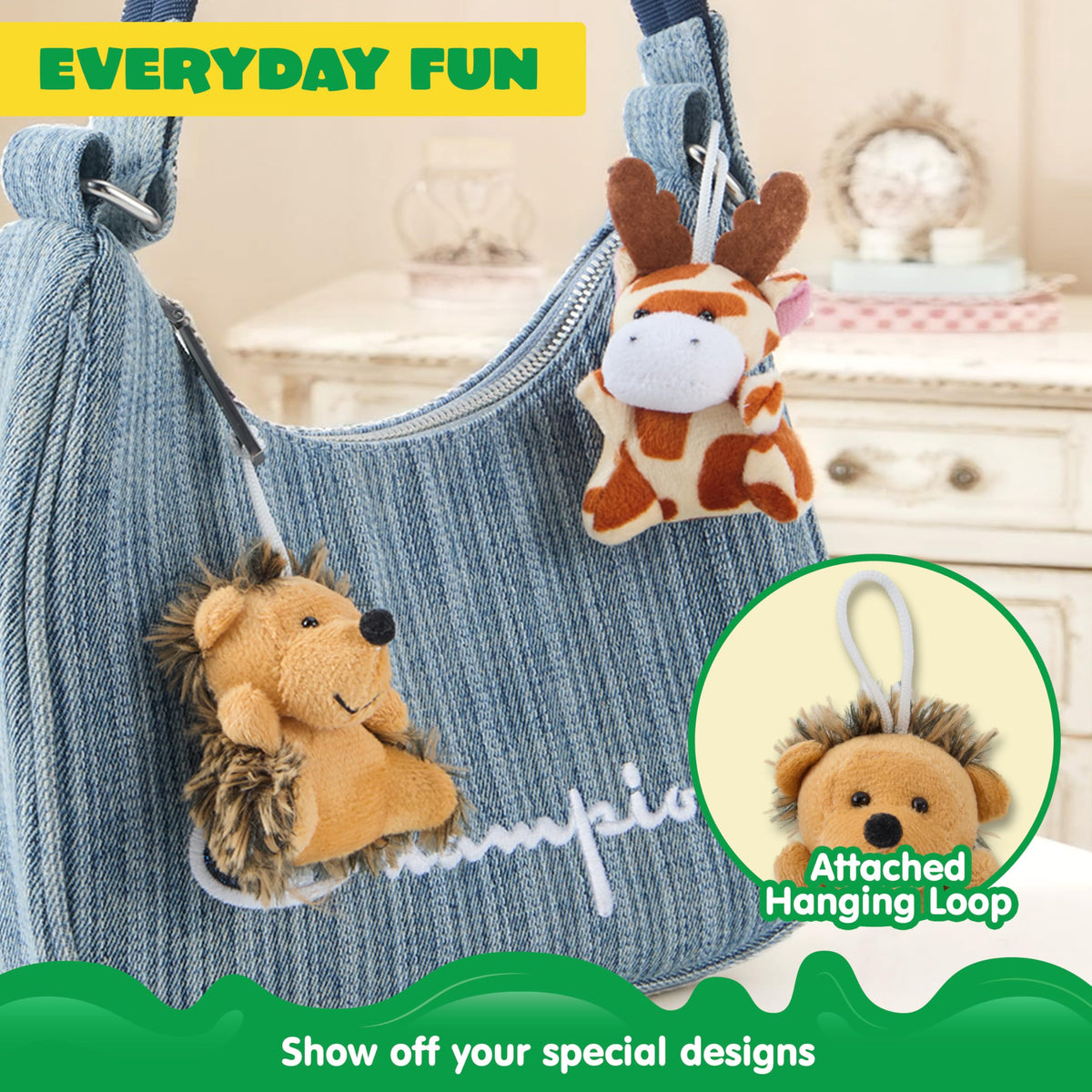 JOYIN soft texture mini plush for gentle touch and kids play