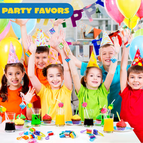 JOYIN 90-color mix offers diverse hues for themed party favors.