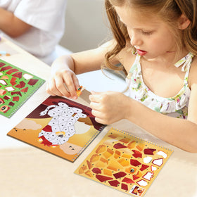 JOYIN sticker paint book activity pages guide kids through playful coloring.