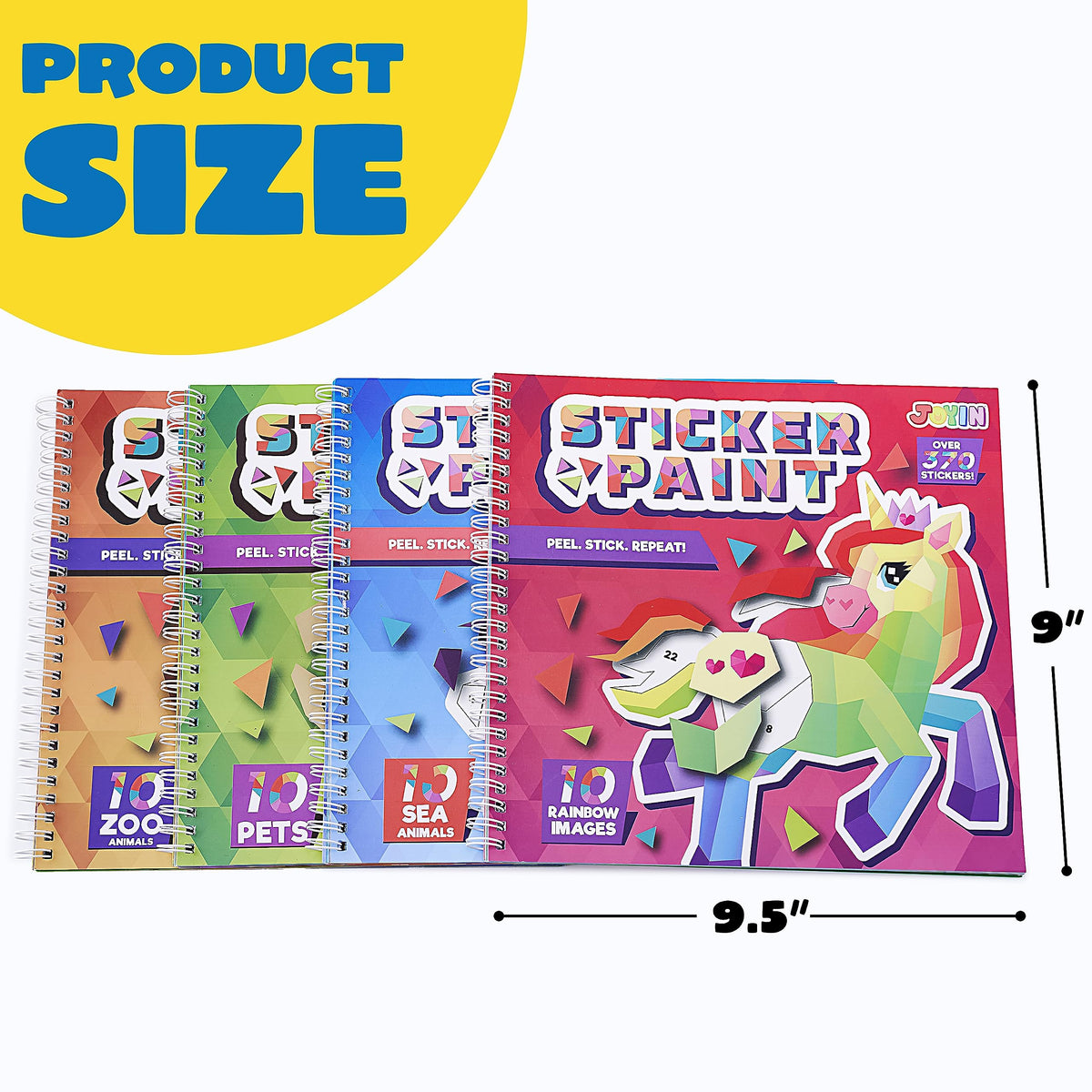JOYIN sticker paint book sticker sheets invite creative decorating sessions.