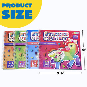 JOYIN sticker paint book sticker sheets invite creative decorating sessions.