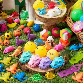 JOYIN sticky hands inside egg provides hands-on rewards.