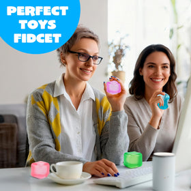 JOYIN stress cube keep shape, high density 2inch cubes for repeated play.