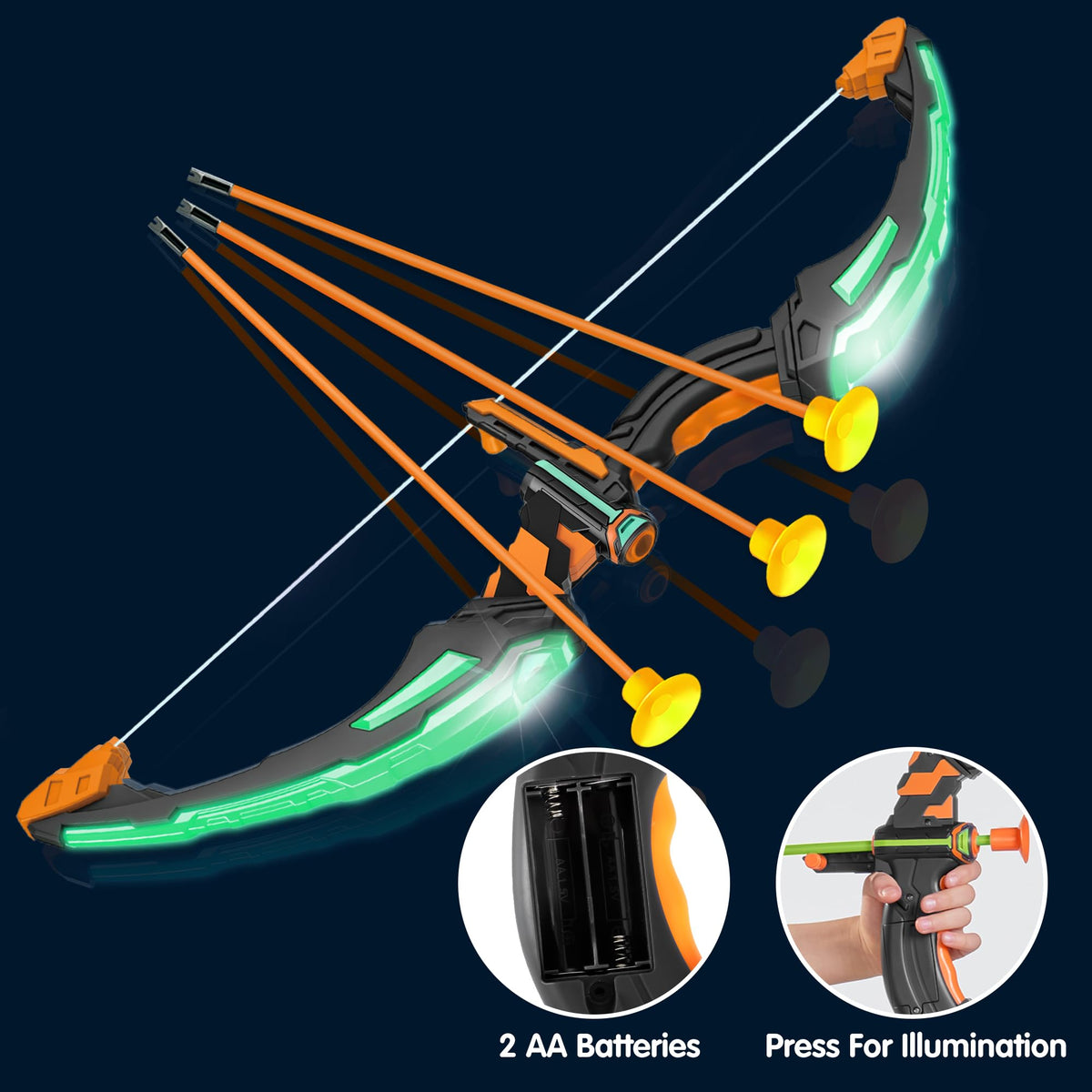 JOYIN suction cup arrows ready for target practice and indoor/outdoor use.