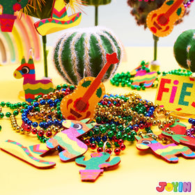 JOYIN taco-tuesday-necklaces offer colorful accents for photo booths and gifting.