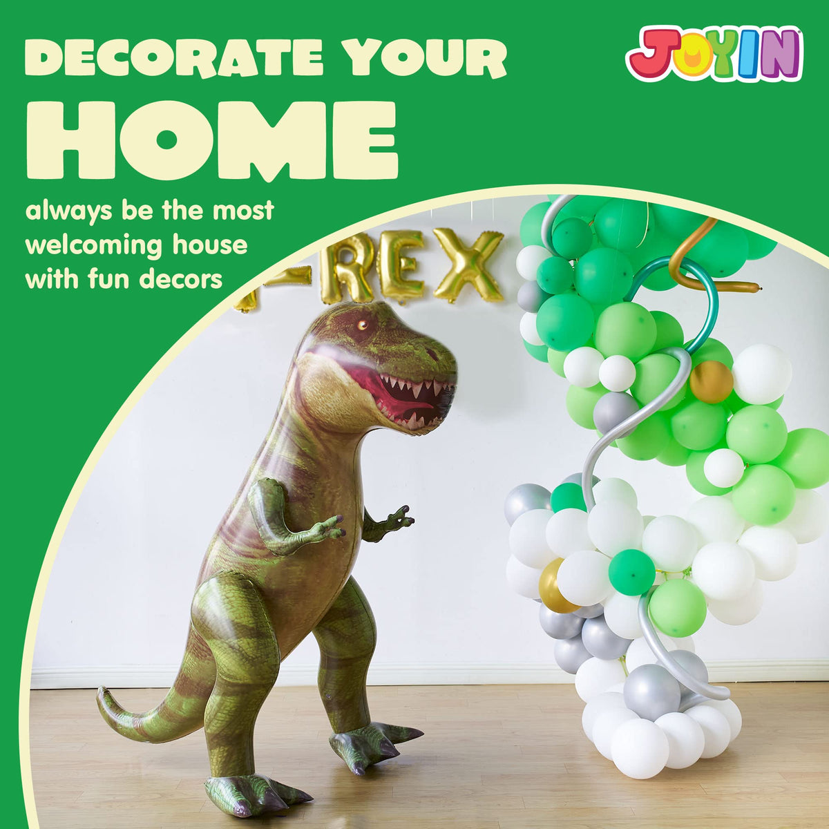 JOYIN thick vinyl inflatable ensures durable use at parties and events.