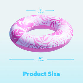 JOYIN thick vinyl pool float offers durable, long-lasting pool fun.