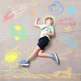 JOYIN toddler-friendly chalk suitable for early scribbles outdoors