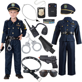 JOYIN toddler police costume shirt for imaginative play and role-play adventures
