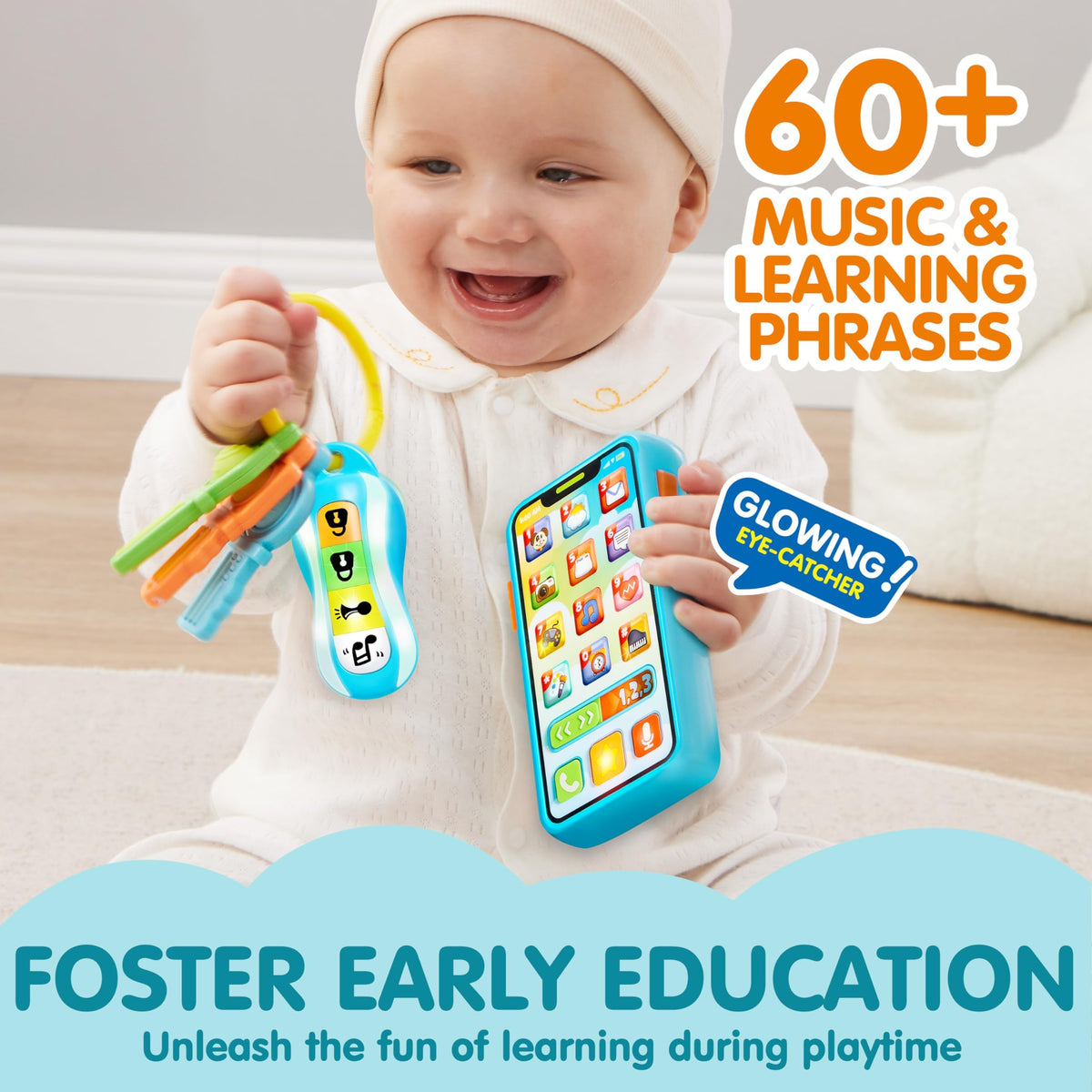 JOYIN learning toy offers Game, Number, and Interactive modes for imagination.