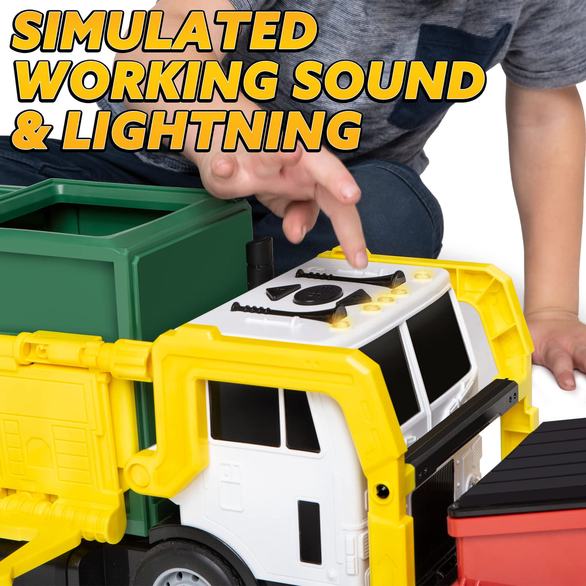 JOYIN trash bin offers realistic sorting scenarios for pretend cleanup
