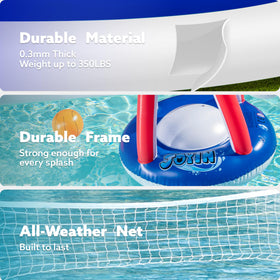 JOYIN weight bags included, essential for stabilizing inflatable games.