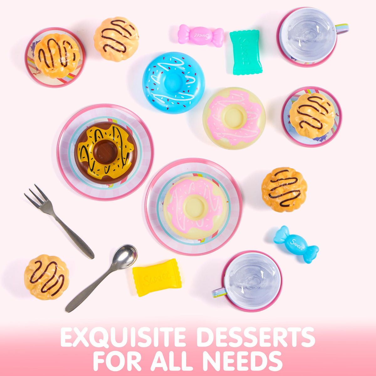 JOYIN unicorn big plate displayed for shared snacks at pretend gatherings