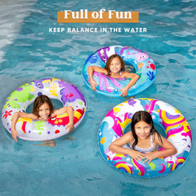 JOYIN unicorn pool float 32 inches for whimsical summer fun