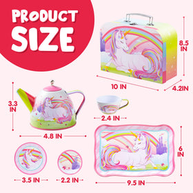 JOYIN Unicorn Tea Set unicorn design sparks imaginative storytelling