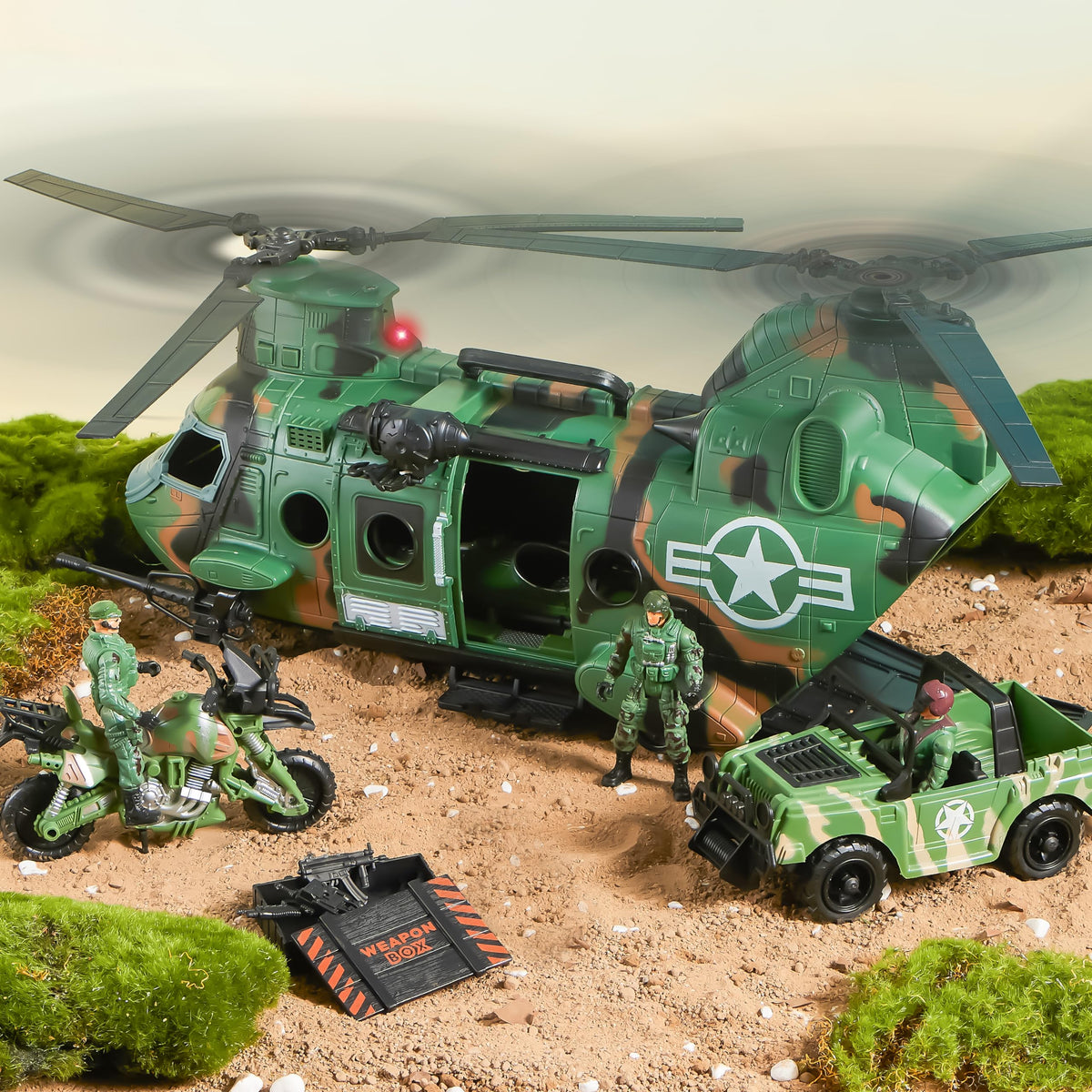 JOYIN weapon box and accessories enrich pretend missions with believable gear