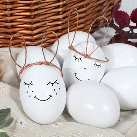 JOYIN wooden eggs for Easter egg hunts and party favors.