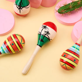 JOYIN wooden maracas Cinco de Mayo setup adding authentic vibe.