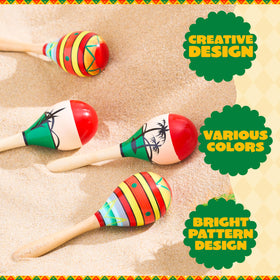 JOYIN maracas festive colors ideal for family celebrations and decor.