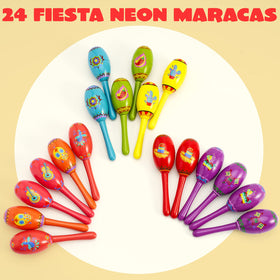JOYIN wooden maracas with twelve festive designs add vibrant flair to celebrations and photo booths.