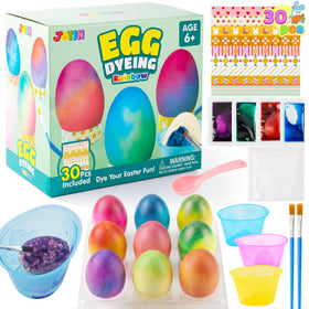 JOYIN wrap-art Easter egg dye kit — complete set for vibrant, creative egg decorating at home.