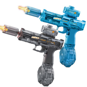 JOYINNTERE two-pack electric water guns with LED nozzle for nighttime battles